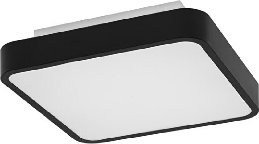 Smart+ Wifi Backlight plafond, fargeendring + hvit, 35x35 cm, sort