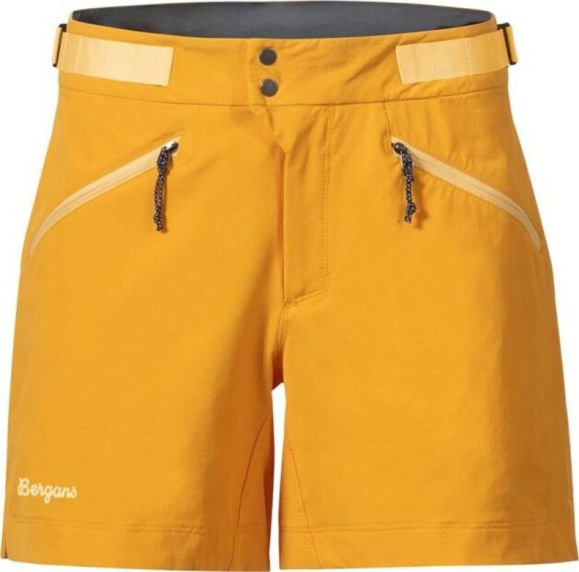 Women's Tind Softshell Shorts Marigold Yellow 42, Marigold Yellow