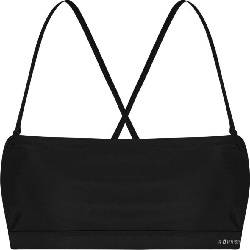 Women's Sahr Bandeau Bikini Top Black XS, Black