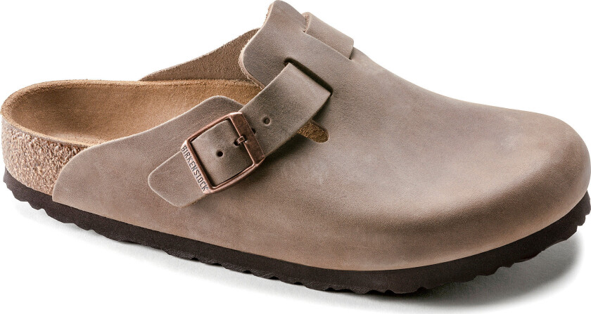 Women's Boston Oiled Leather Narrow Tabacco Brown 42, Tabacco Brown