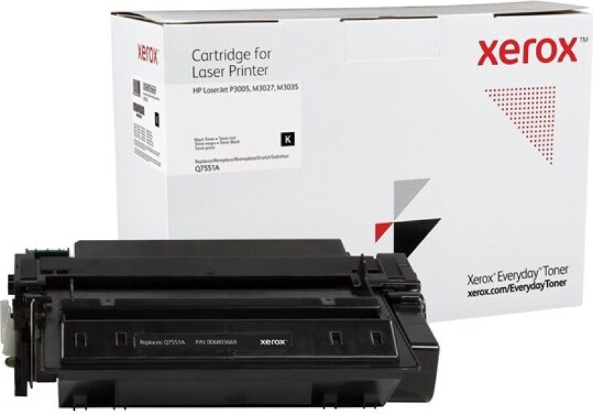 Everyday Hp Toner Svart 51a (q7551a) Standard