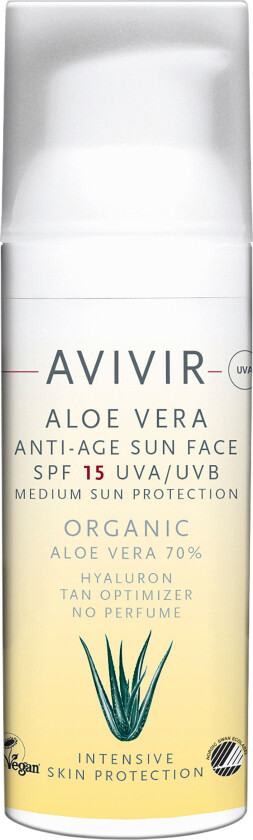 Aloe Vera Anti-Age Sun Face SPF15 50 ml