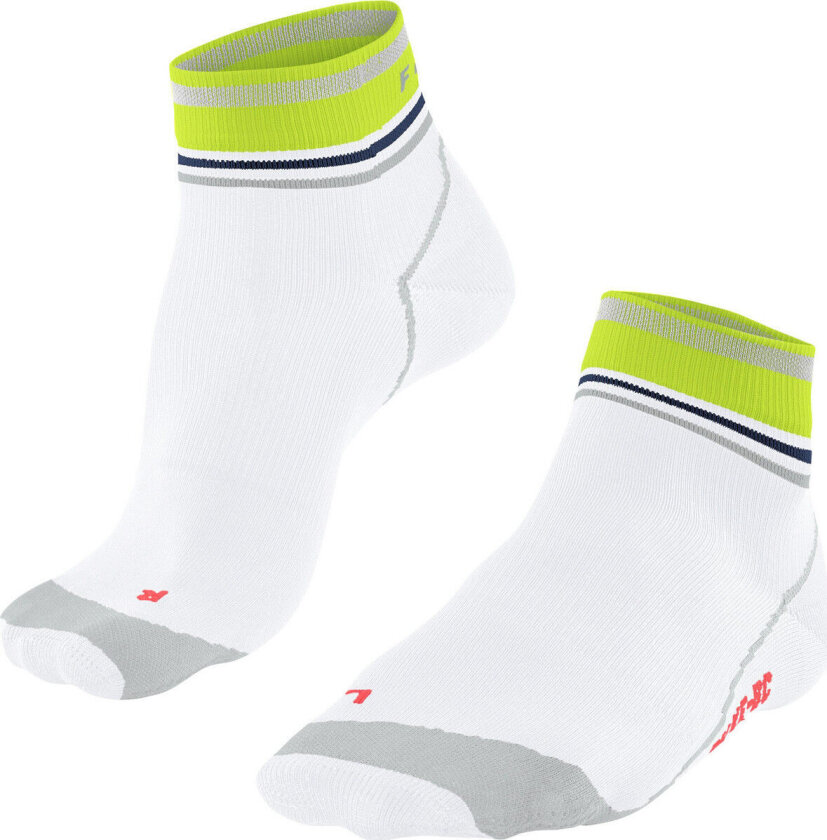 BC Impulse Reflect Short Unisex Biking Socks White 42-43, White