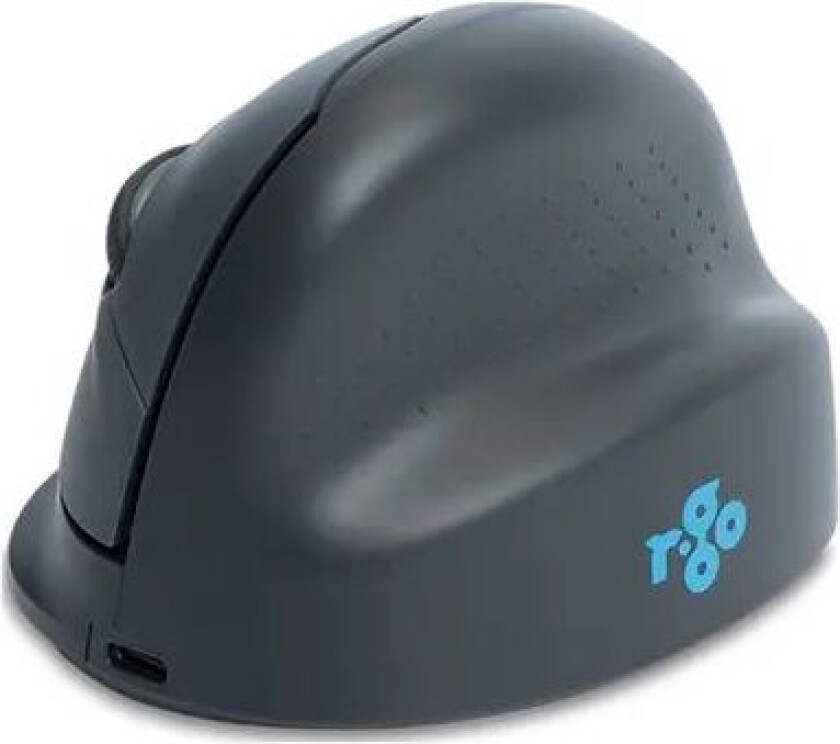 R-Go HE Basic - Vertical mouse - Optisk - 3 knapper - Svart