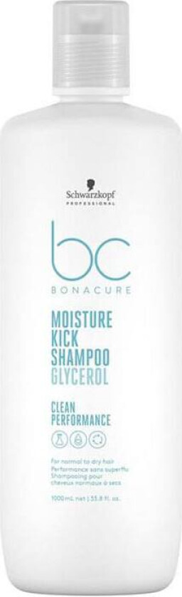 BC Bonacure Moisture Kick Shampoo 1000ml