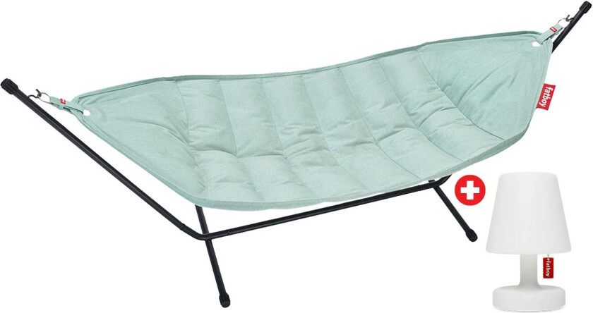 Bilde av Headdemock Superb Hammock (Stativ Svart) Seafoam