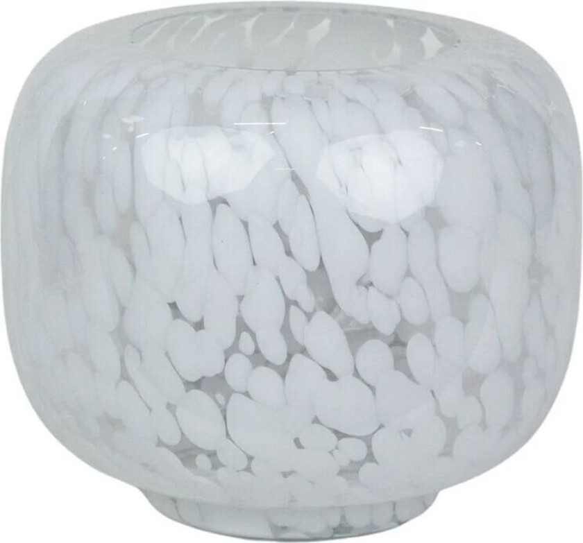 Leo lyslykt/Vase Ø23,5 cm Hvit