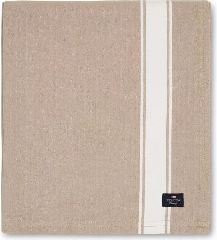 Icons Cotton Herringbone duk 150x250cm Hvit-blå