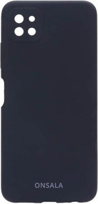 Samsung Galaxy A22 (5G) Collection Liquid Silicone Bakdeksel - Svart