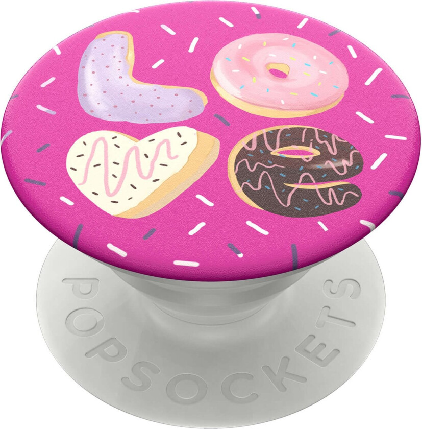 Popsockets grep til mobile enheter (love donut)
