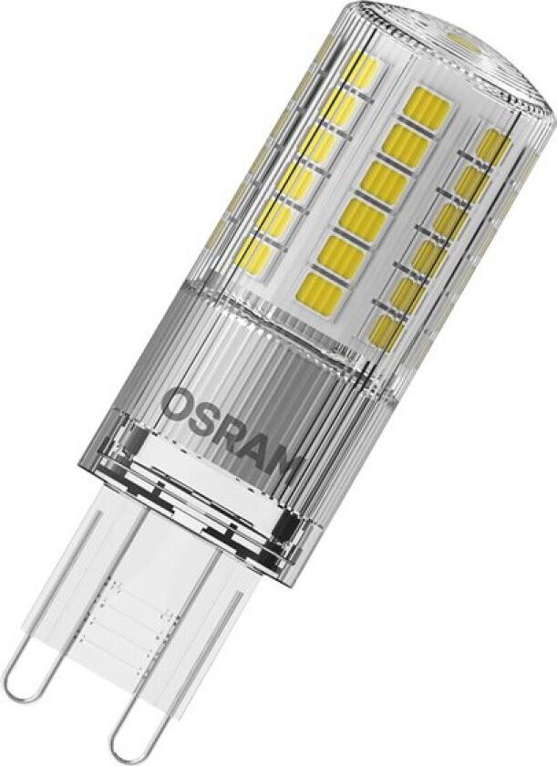 LED-lyspære PIN 4,8W/827 (48W) clear G9