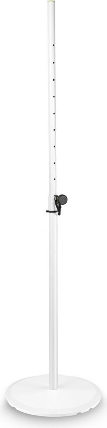 Gravity Ssp Wb Set 1 W Loudspeaker Stand With Base And Castiron Weightplate,White