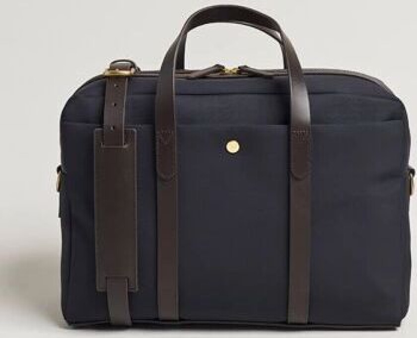 M/S Advance Weekendbag Navy/Dark Brown