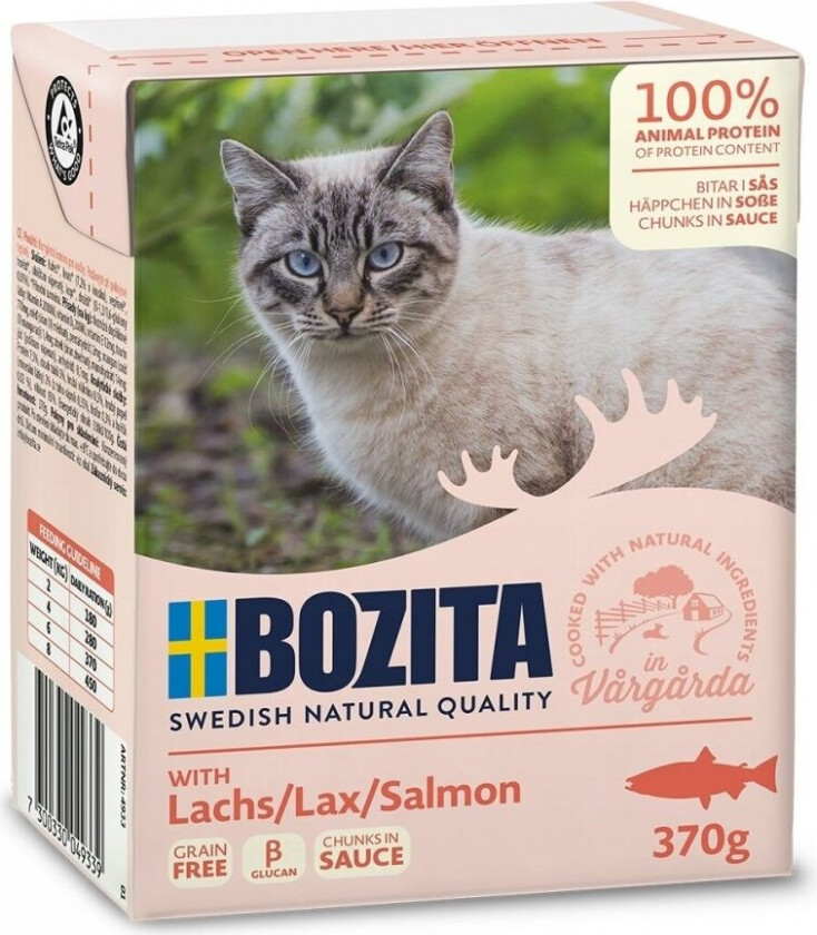 Bozita Biter i Saus Lax 370 g