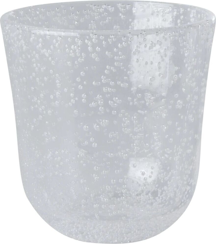 Rice tumblerglass bubble design akryl 41 cl Clear