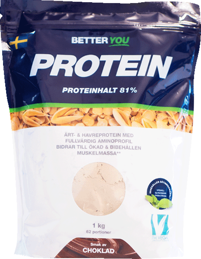 Erte- og havreprotein 1 kg