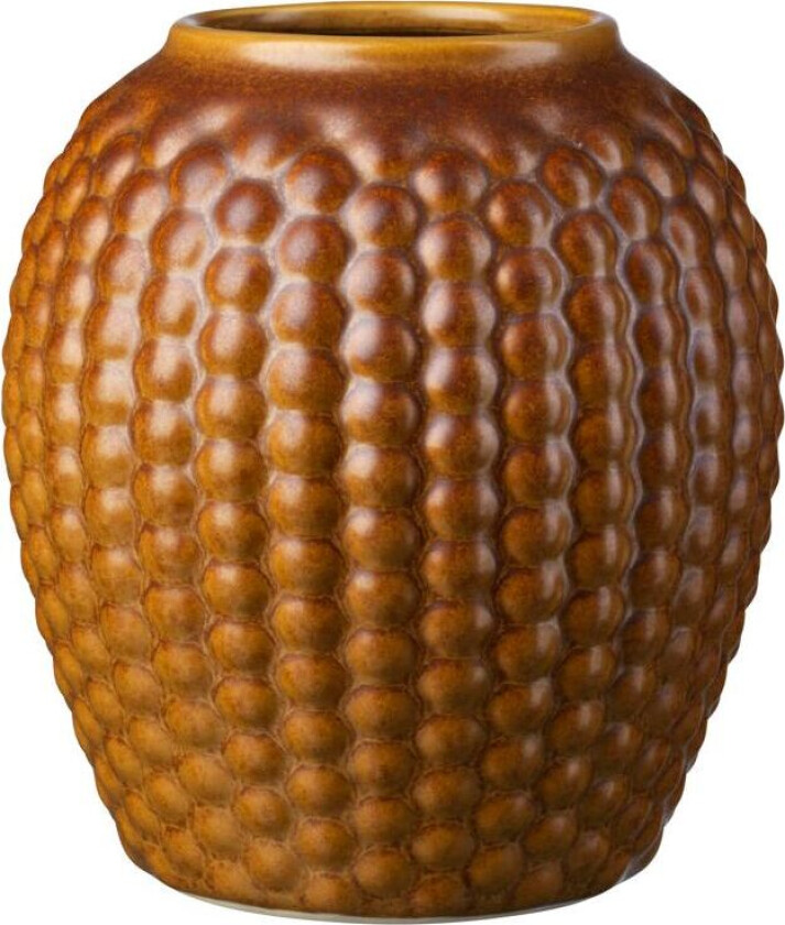 S7 Lupin vase 19 cm Golden brown