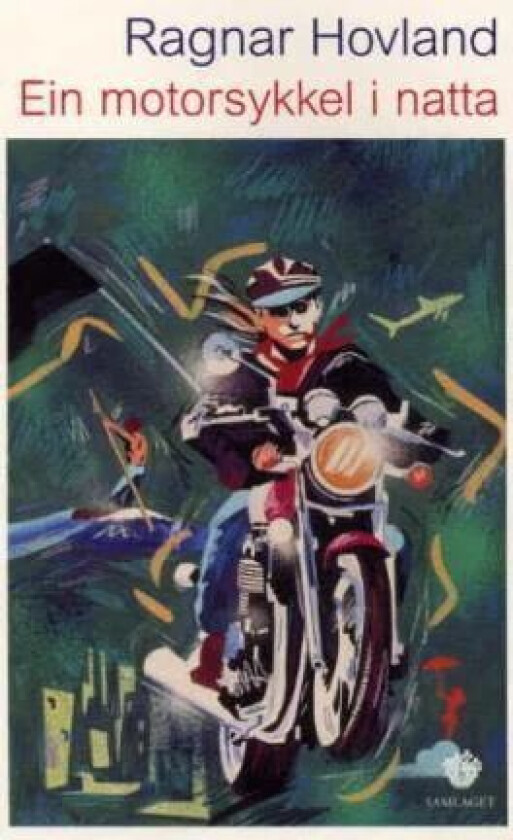 Ein motorsykkel i natta av Ragnar Hovland