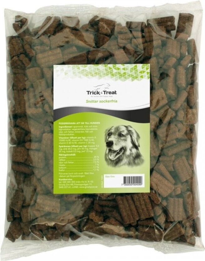 Trick & Treat sukkerfrie snitter 900 g