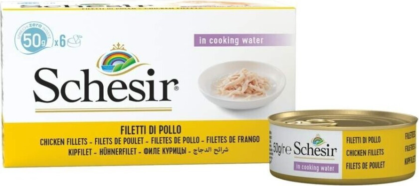 Schesir Cat Adult Chicken Jelly 6x50 g