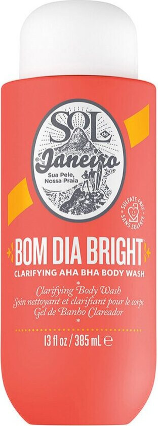 Sol De Janeiro Bom Dia Bright Clarifying AHA BHA Body Wash 385ml