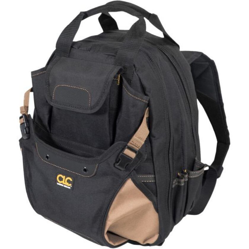 Verktøyryggsekk deluxe 44 lommer 34 x 40 x 22 cm