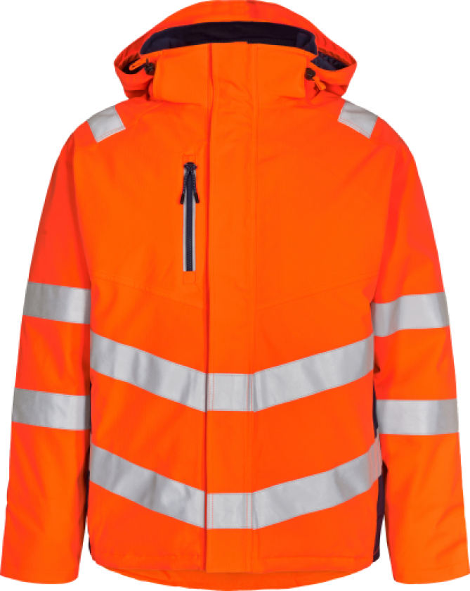 Engel vinterjakke 1946-930, high-vis oransje, størrelse 5XL