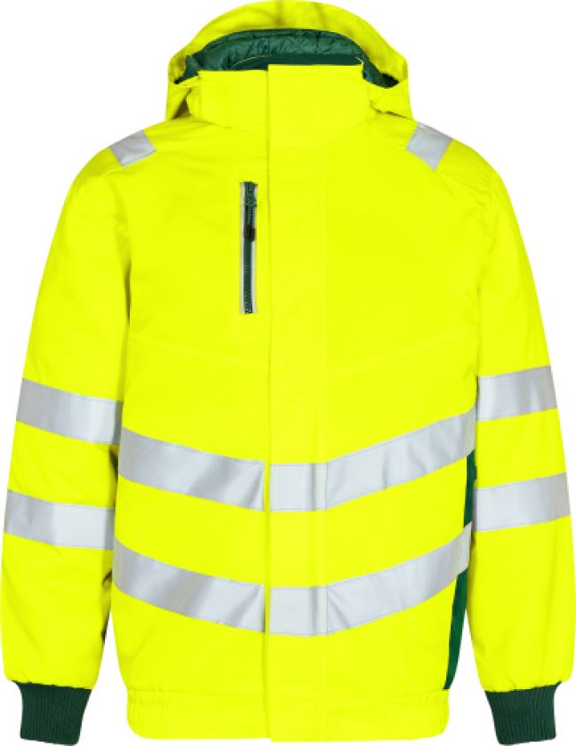 JAKKE 1247-935 GUL/GRØN 5XL