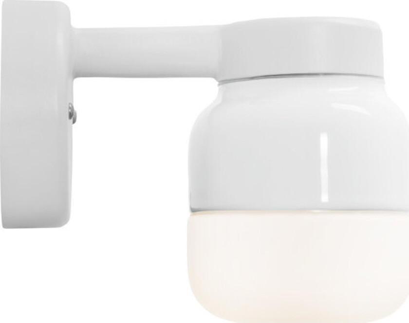 Ohm Wall Vegglampe LED G9 Hvit 100/150 Opalglass IP44