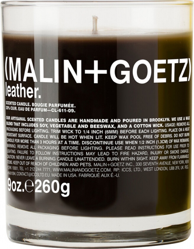 Malin+Goetz Leather Candle (255g)