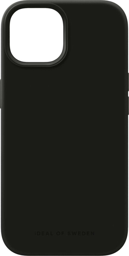 iDeal Of Sweden iPhone 15 Silicone Deksel - MagSafe Kompatibel - Black