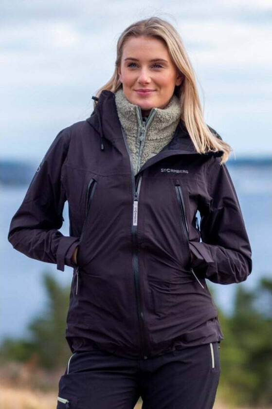 Biegga resirkulert skalljakke, dame, L