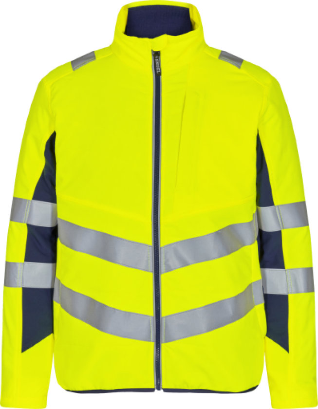 JAKKE 1159-158 GUL/BLÅ XS