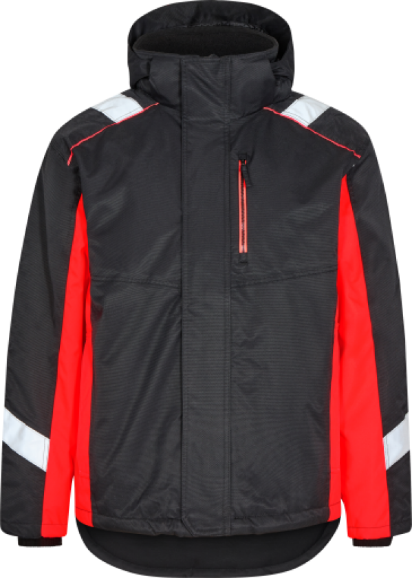 JAKKE 1871-354 SORT/RØD 5XL