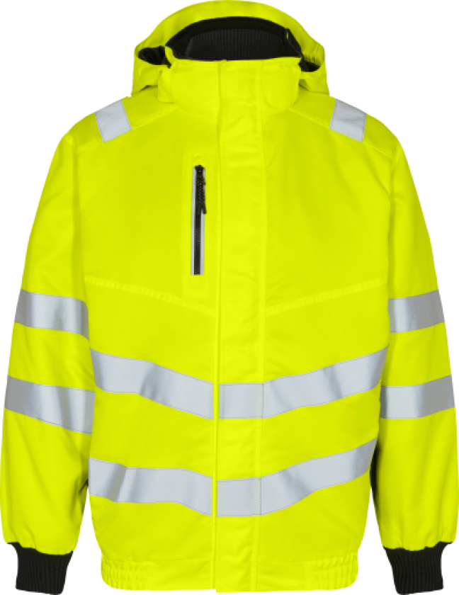 JAKKE 1247-935 GUL/SORT 4XL