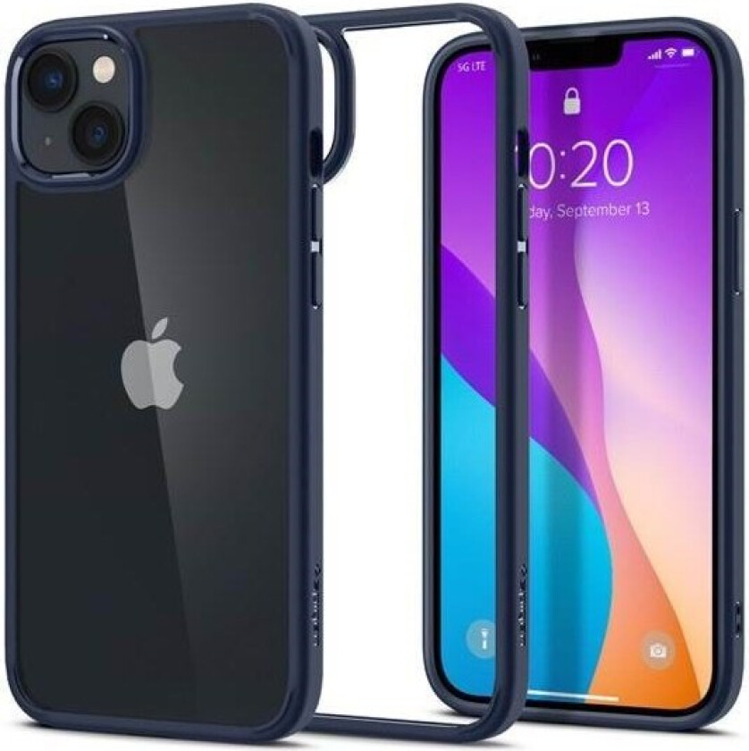 Crystal Hybrid iPhone 14 Plus navy blue