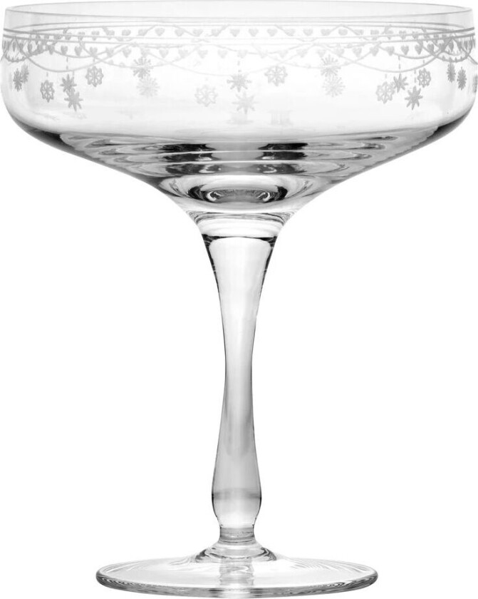 Julemorgen champagneglass 20 cl