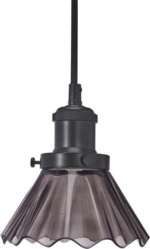 August Svart veckad 15cm