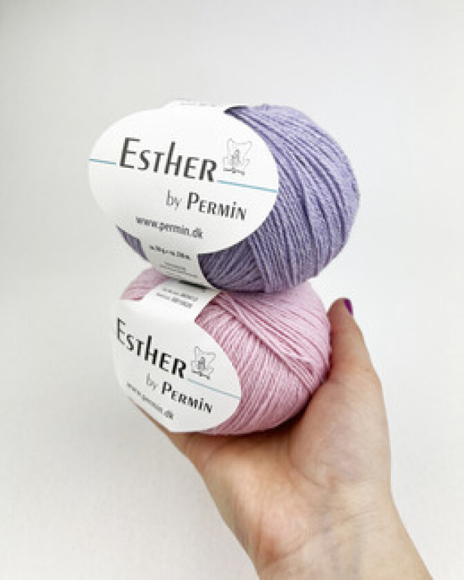 Â Permin Esther Garn 883409 Lys Denim
