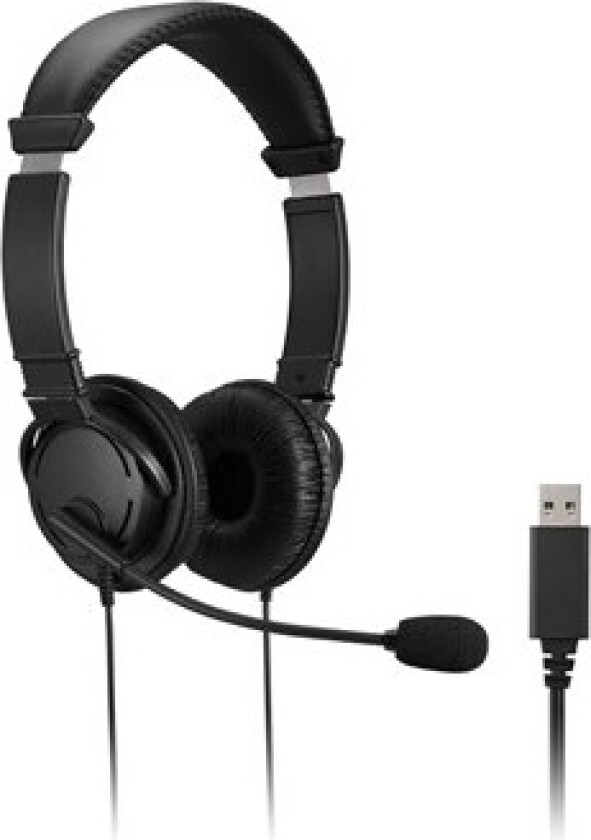 Classic USB-A Headset with Mic and Volume Control