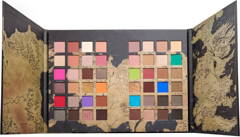 X Game of Thrones Westeros Map Palette 1g