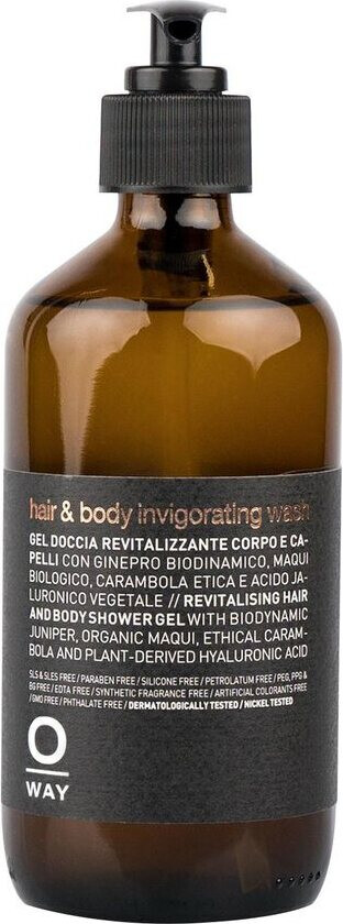 Men Hair & Body Invigorating Wash 240ml