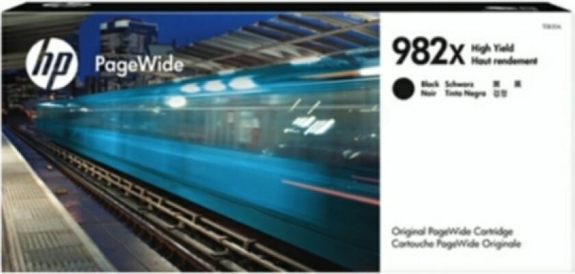 Hp Blekk Svart 982x 194ml - T0b30a