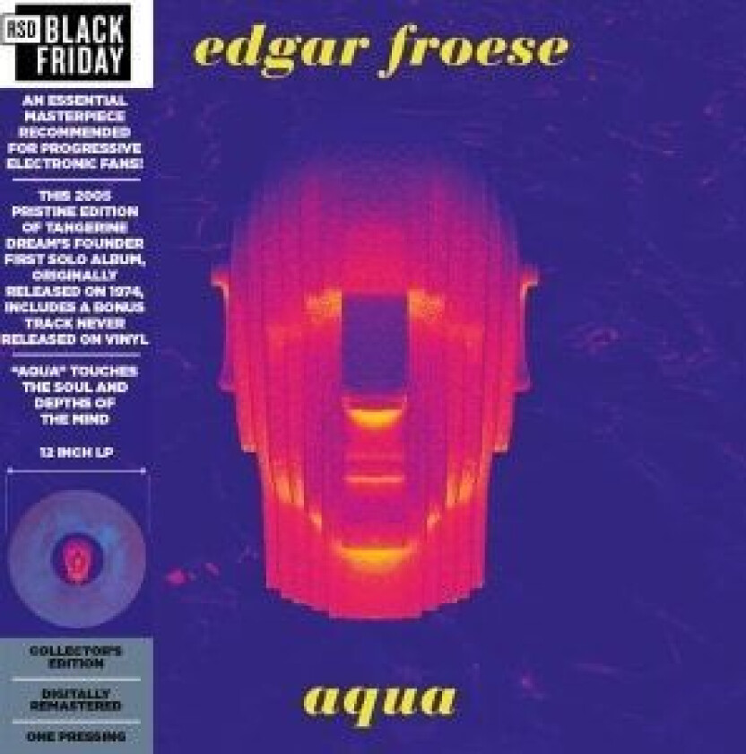 Edgar Froese - Aqua (RSD Black Friday 2022)