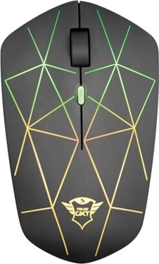 GXT 117 Strike Wireless Gaming Mouse - Mus - Optisk - 6 - Svart