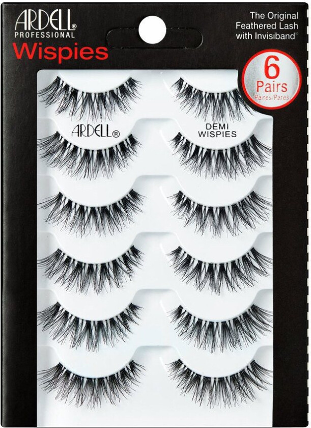 Demi Wispies Multipack 6 Pairs