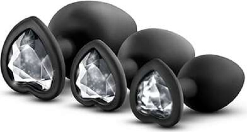 Luxe Bling Plugs Training Kit White Gems Anaplugger pakke