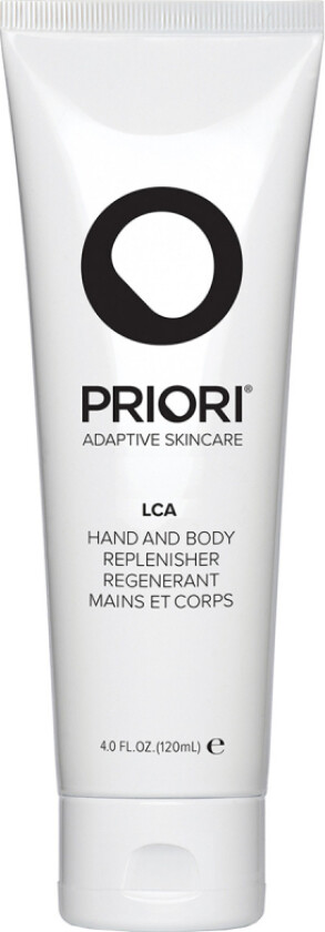 PRIORI LCA Hand and Body Replenisher (120 ml)