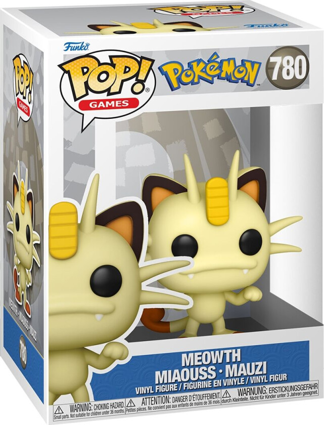 Funko! POP VINYL Games Pokemon Meowth
