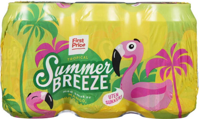 Summer Breeze u/Sukker 0,33lx6 boks